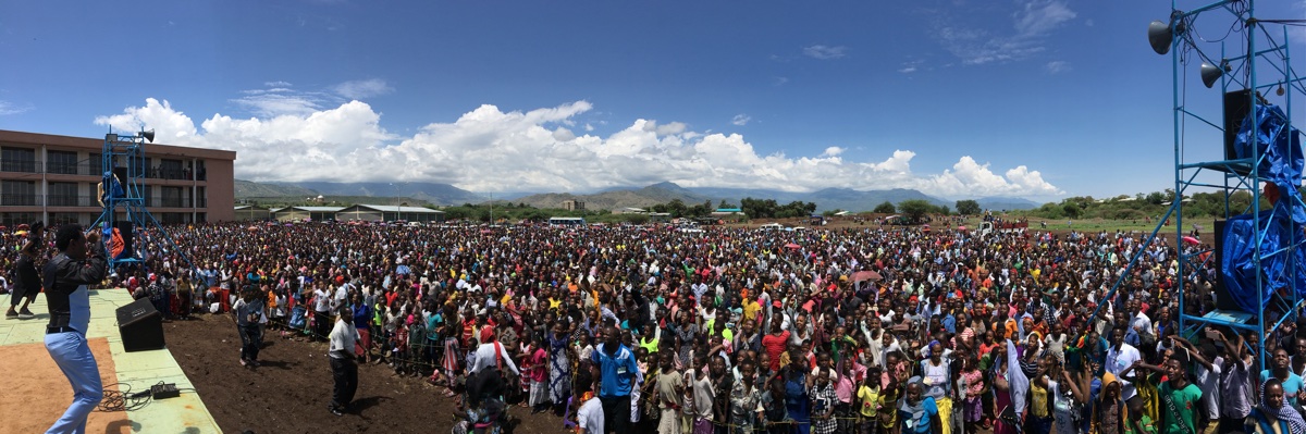 Billede fra kampagne i Etiopien