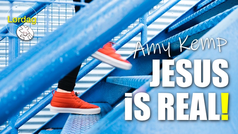 Jesus is real! - Amy Kemp lørdag aften i Varde