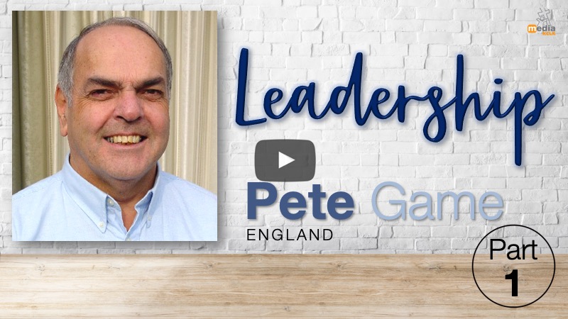 Leaders training with Pete Game -  part 1